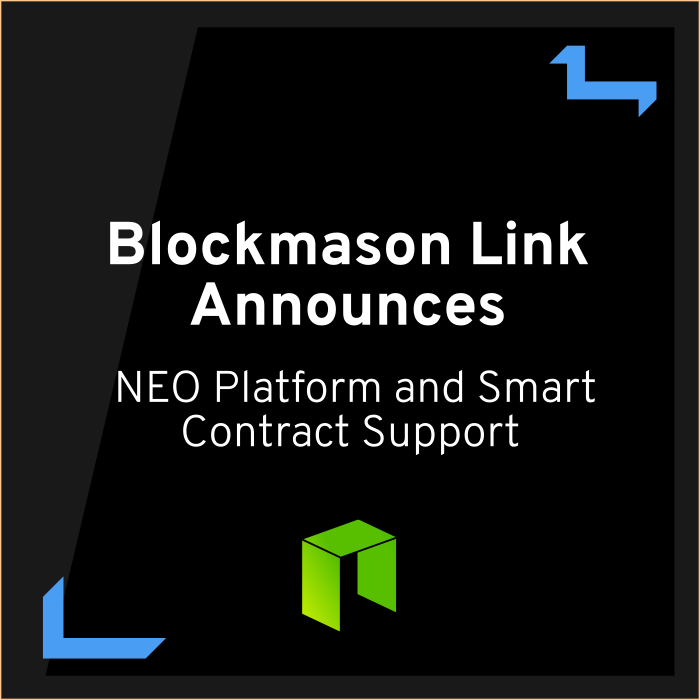 Developers of web, mobile and other decentralized applications that interact with smart contracts on the @NEO_Blockchain will be able to use <a href="/BlockmasonLink/">Link</a> to accelerate their development while reducing overhead and costs.

Read the official news release: blockmason.link/blockmason-lin…