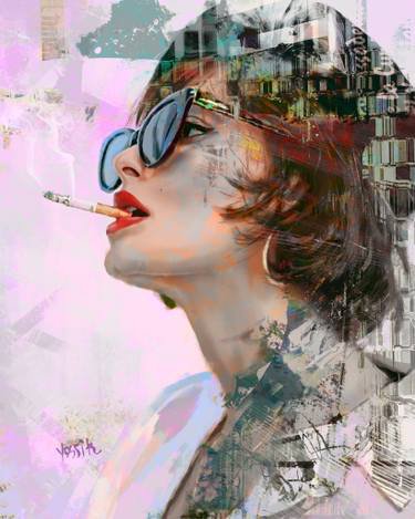 Alexaefst's tweet image. Yossi Kotler Art 🖼 
Paintings: Acrylic, Color, Paint and Digital on Canvas. 
#like #follow #artandexpression