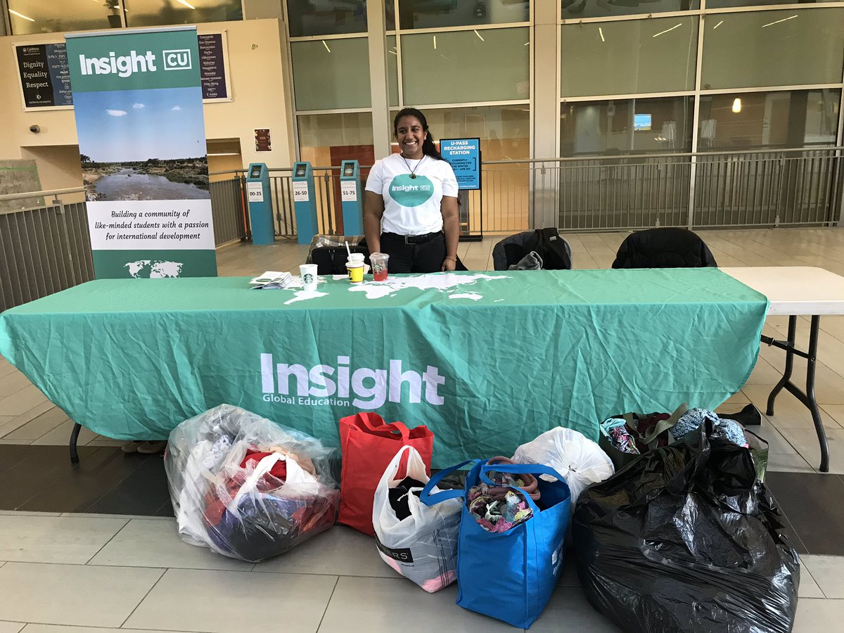 Thank you to everyone who came out to our Sustainable Clothing Swap today!! Lots of clothes were swapped and donated! Half of the clothes left over were donated on campus and the other half will be donated to the <a href="/YouvilleCentre/">Youville Centre</a>! 🌎♻️