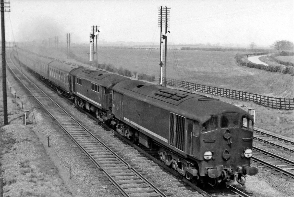 Class 28 - holy fuck, but where to start with these? The unreliability of the engine was only the beginning. Each end had a different number of wheels, which made maintenance a nightmare. The exhaust was unacceptably smoky even on a railway still largely reliant on burning coal.