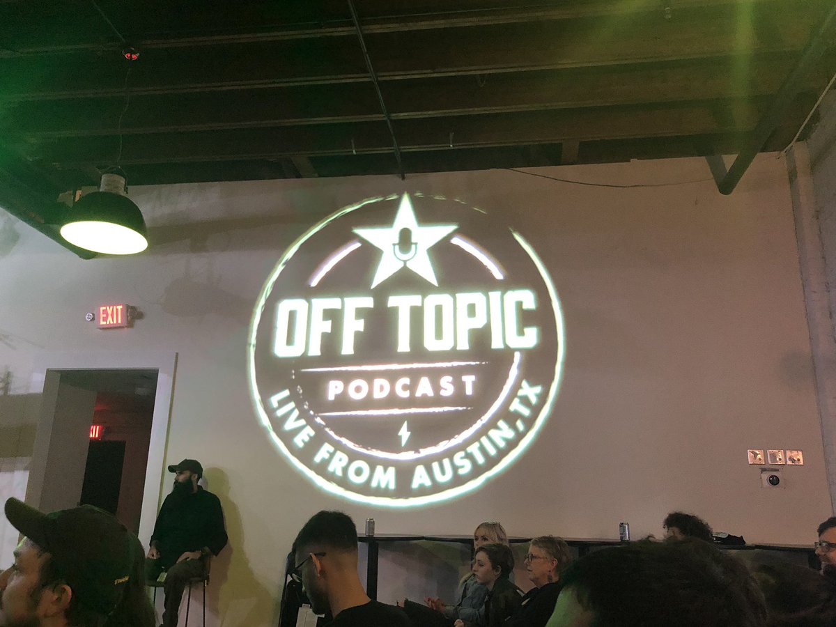 Lizz_Gutierrez's tweet photo. #OffTopicAH #OffTopicLive #LiveWeek Always so much fun to be in to Austin to see the chaos @AchievementHunt creates. @SirHytrek and I had a blast. https://t.co/9677whnCEh