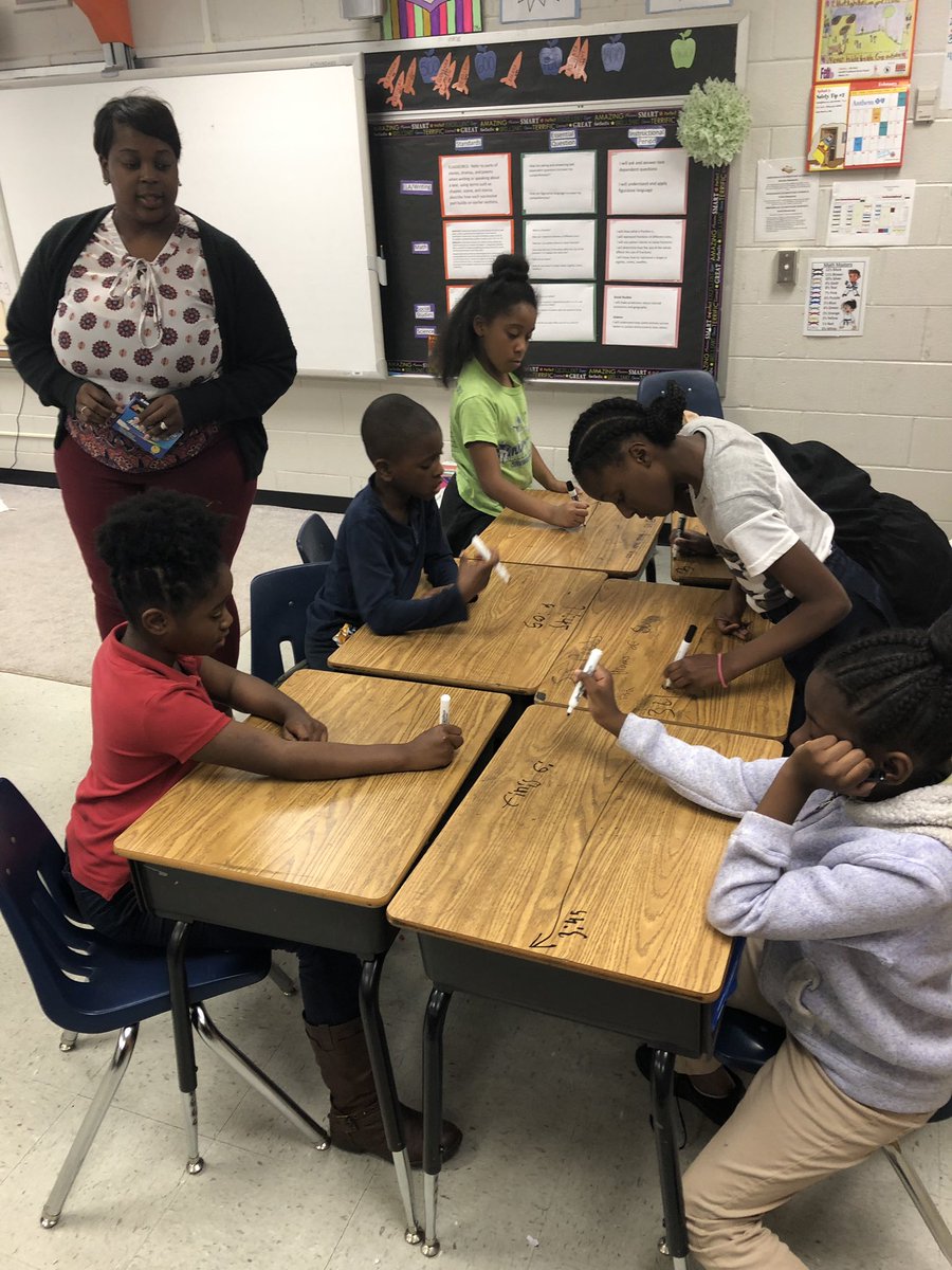 DeenajSams's tweet photo. Porterdale ASAP scholars getting ready for GA Milestones. We ainβt afraid of no TEST! #testbusters #ncssbethebest https://t.co/i8i9CJHWkD