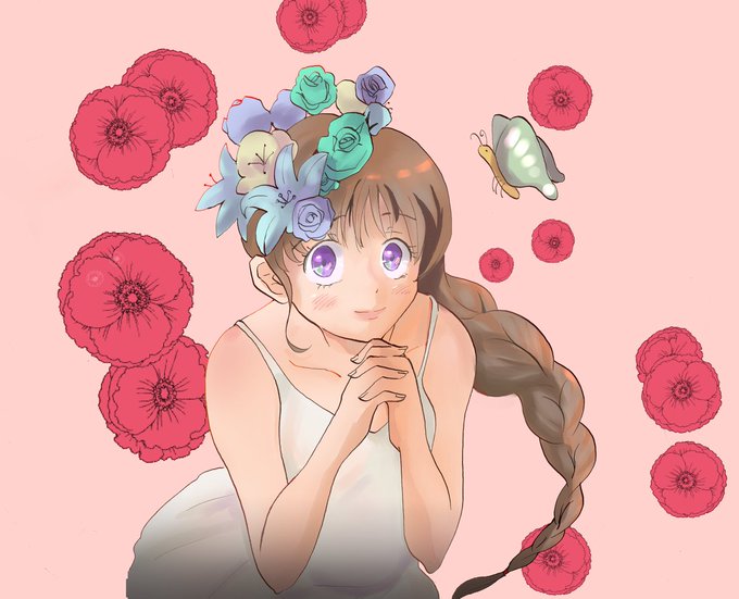 花冠のtwitterイラスト検索結果