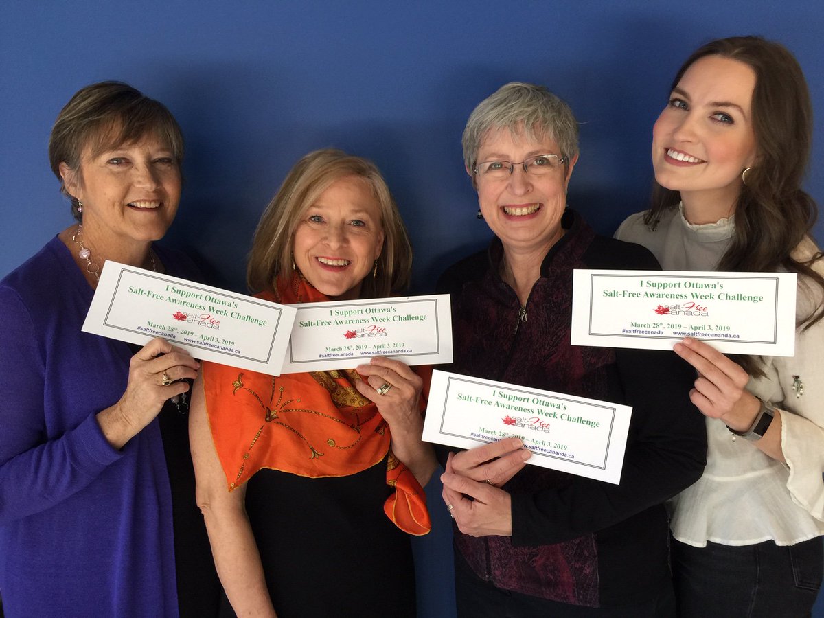 saltfreecanada's tweet photo. Check it out! #saltfreecanada with @ctvottawa sharing the #SixDegreeChallenge and the beginning of #SaltFreeAwarenessWeek in #Ottawa this #KidneyHealthMonth Do your part, donate now! https://t.co/jbLXfW92T2

https://t.co/s9Qv3YjCak https://t.co/y5TirsXnqP