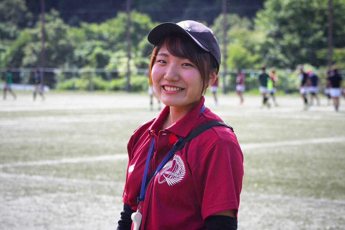 Twitter पर 広島大学ラグビー部 No 11 山本 里菜 仁愛女子高校 福井 Mg 基本おっとりしているが 試合 練習中は真剣な眼差しで選手を見守りつつ 時にその穏やかなトーンで先輩に失礼なことを言っている 本人に悪気はないので憎めない 以前は細マッチョが