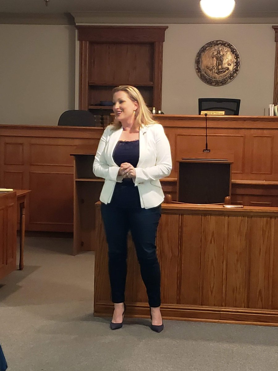 TinaFreitasVA's tweet photo. The Madison County Republican Committee was so welcoming tonight! Thank you for your invitation and support! #TeamTina is in every county and city in the 24th District now, and we aren't slowing down! https://t.co/zPM3YpXURA