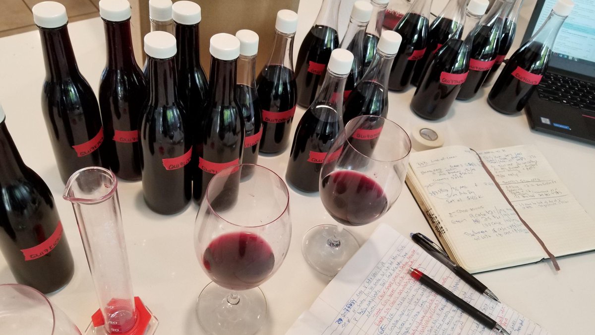 With every racking our winemaking team evaluates the wines evolution in barrel and starts thinking about the final blend. #wawine #newepicenter