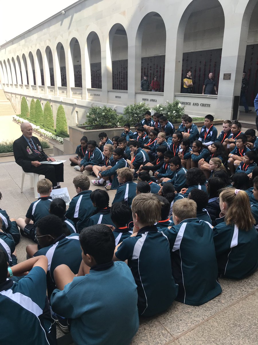 GNLCCamps's tweet photo. @GNLCCamps Veteran Ray sharing his war experience with our year 6s. Priceless! https://t.co/5MypjAJ8PD