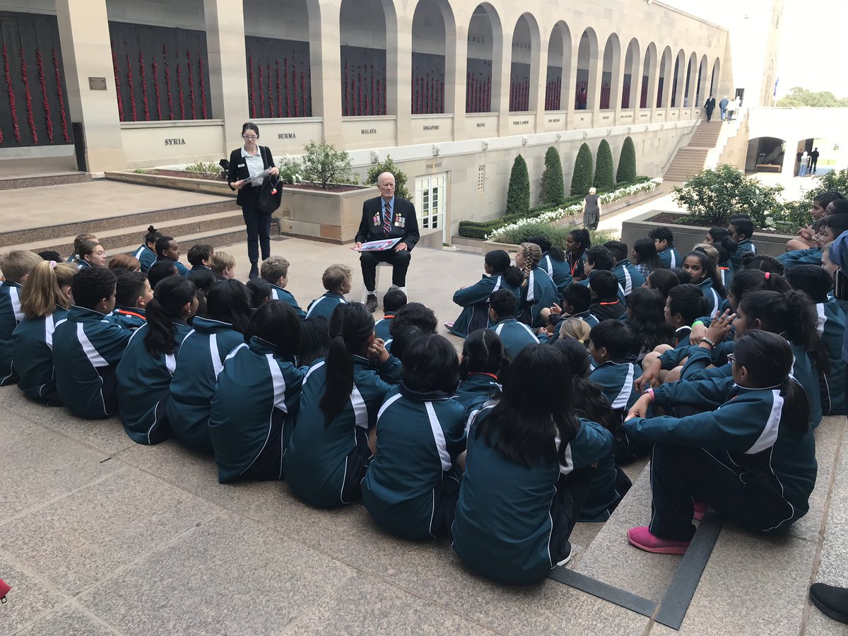 GNLCCamps's tweet photo. @GNLCCamps Veteran Ray sharing his war experience with our year 6s. Priceless! https://t.co/5MypjAJ8PD