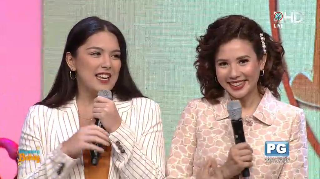 eyabeybe's tweet photo. Ang pwetty nyo naman po pareho @anakarylle @RiaAtayde 

#MBGirlPower
#KARYLLEsBdayOnMB https://t.co/xmSzo8w7Au