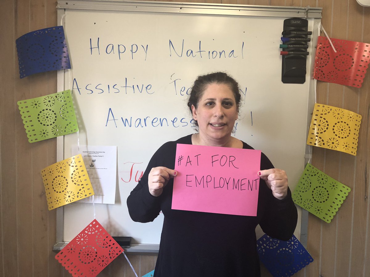 ATS_FCPS's tweet photo. As part of AT Awareness Day our Transition TOPS Teachers are inspired to use AT for so many reasons! #ATS_FCPS #FCPS_CTS #ATawarenessday #TRANSITION https://t.co/9DITPEHf6v
