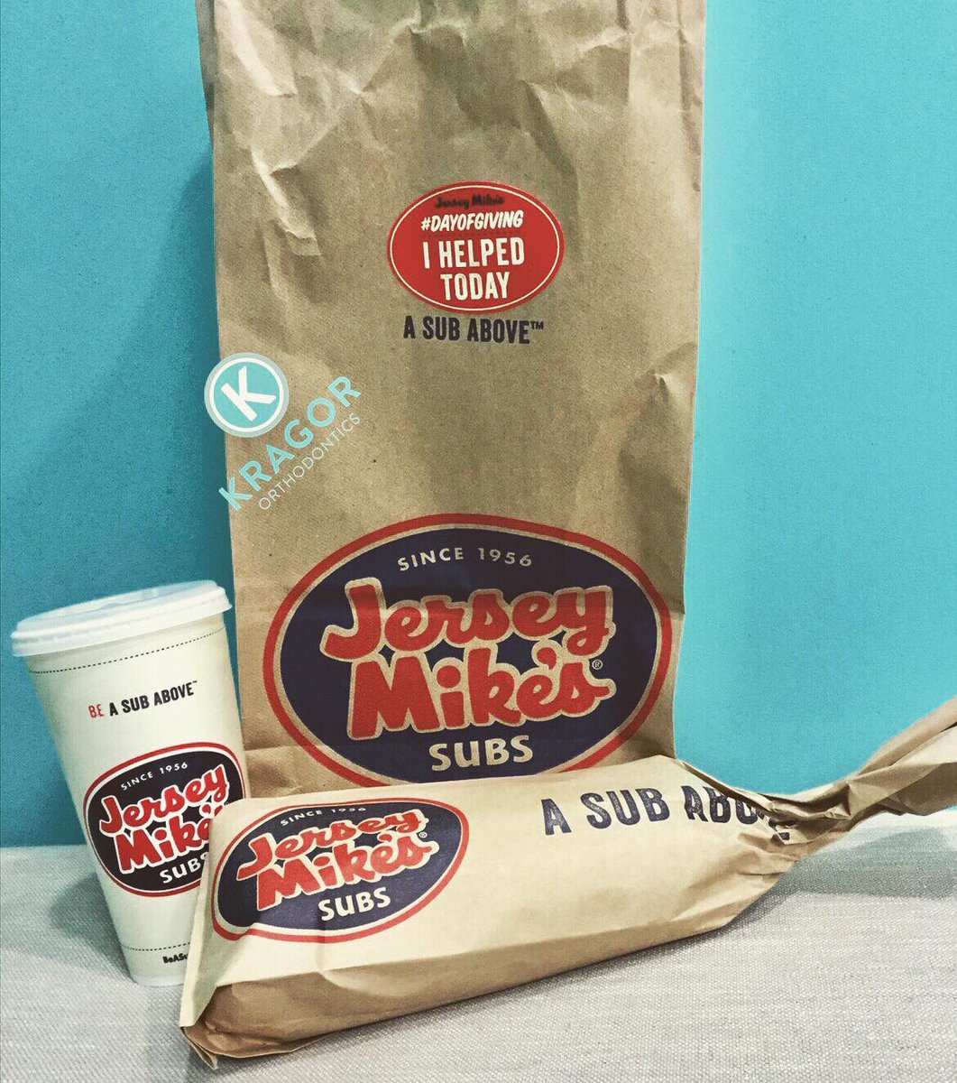 KragorOrtho's tweet photo. Supporting #JerseyMikesGives our favorite way... by eating!! 😀 All proceeds today go to benefit @bertsbigadv.               
•
•
#yum #BertsBigAdventure #BBAxJM #woodstockga #woodstockorthodontist #thekragordifference #dayofgiving https://t.co/99alDUYf55