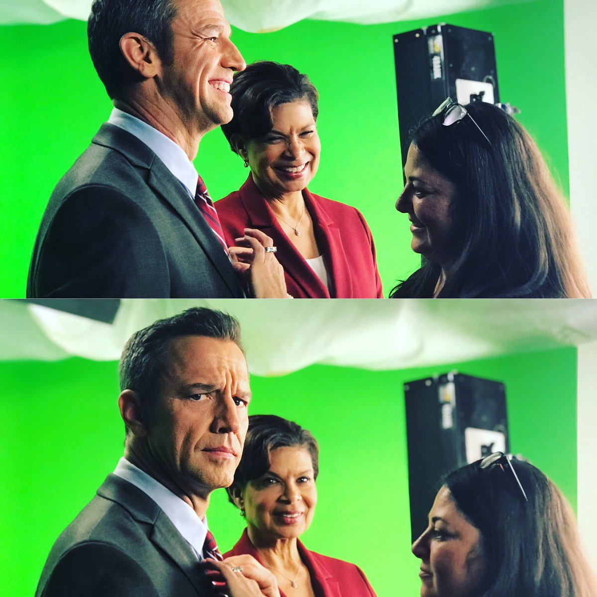 crosspoint940's tweet photo. Having fun on set filming with our friends at Montlick &amp; Associates! https://t.co/X12enZc8Jz