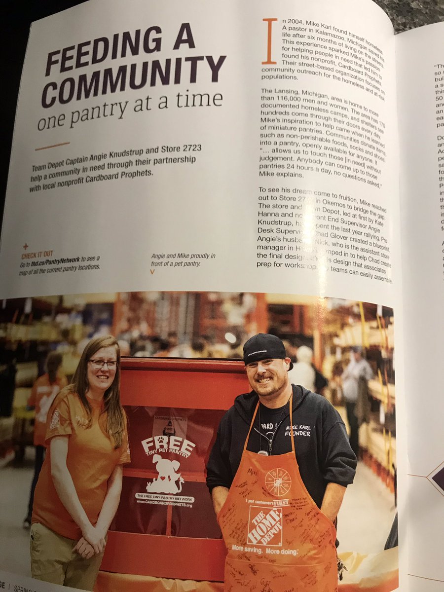 troyer_paige's tweet photo. Look what came in the mail today!  #orangemagazine and a feature regarding the good work of #2723TeamOkemos and @strawbrrygurl!  Well done Team!  @KateHanna11 @JulieGiattino @bobsaniga @TimAdamsTHD @HouleHeather https://t.co/o5apqx7THo
