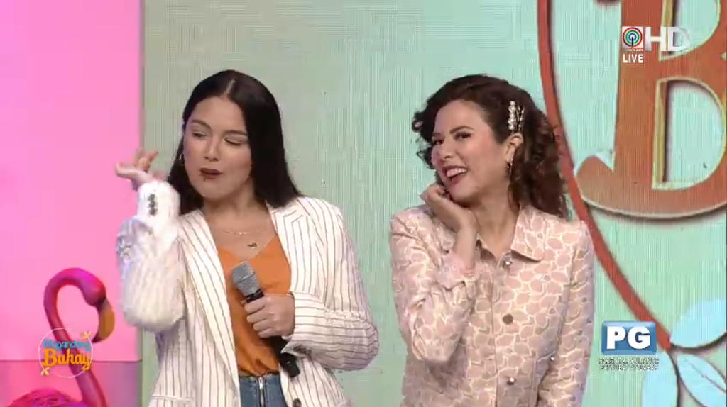eyabeybe's tweet photo. Dalagang Pilipina 

hala paka kyut mo @anakarylle 😍😍😍😂

#MBGirlPower
#KARYLLEsBdayOnMB https://t.co/Lrf75v2wrf