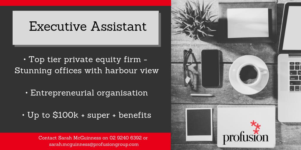 Executive Assistant role now available! Apply now via the link or call Sarah directly to find out more!

lnkd.in/fZSPwiS