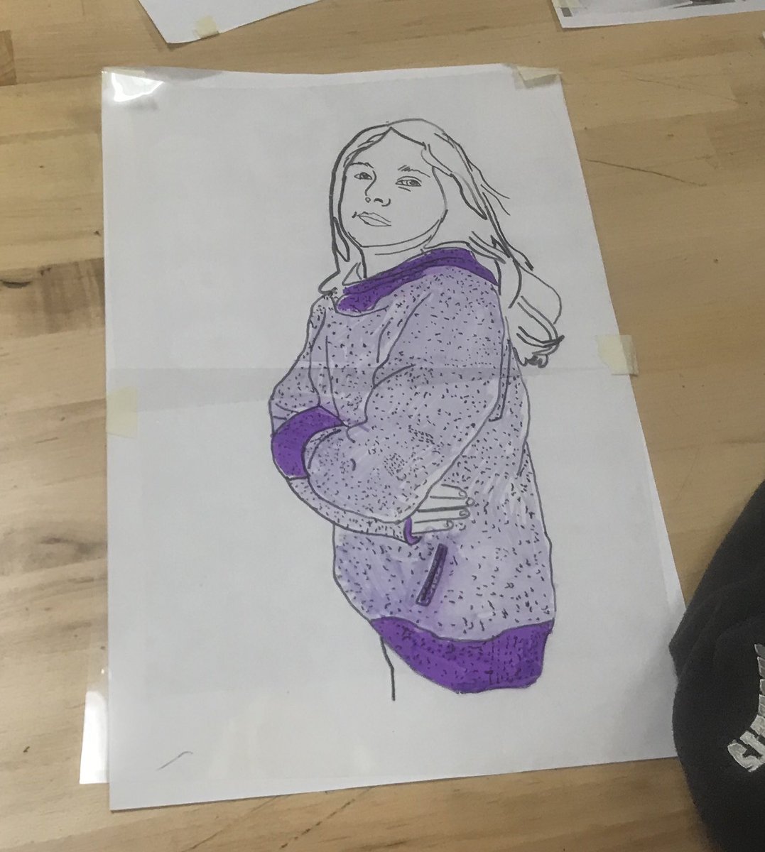 Loved getting to see Ms. Sullivan working with 3rd grade preparing for art night!  Amazed at what our kids can do!