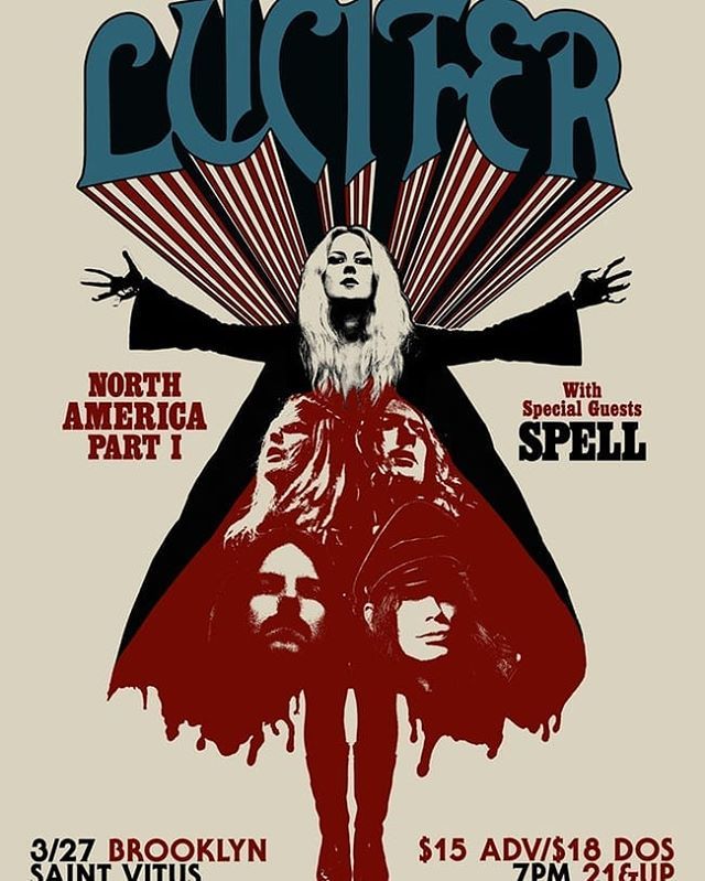 GhostCultMag's tweet photo. This is where the magic happens! We're at @saintvitusbar tonight for @lucifertheband, @spellofficial, and @sanhedrin_official! Presented by @gimmeradio #lucifer #lucifertheband #stonerrock #psychedelic #doom #luciferII #centurymediarecords #saintvitusbar… https://t.co/nQubphvsfJ https://t.co/KtYhD9xHYL