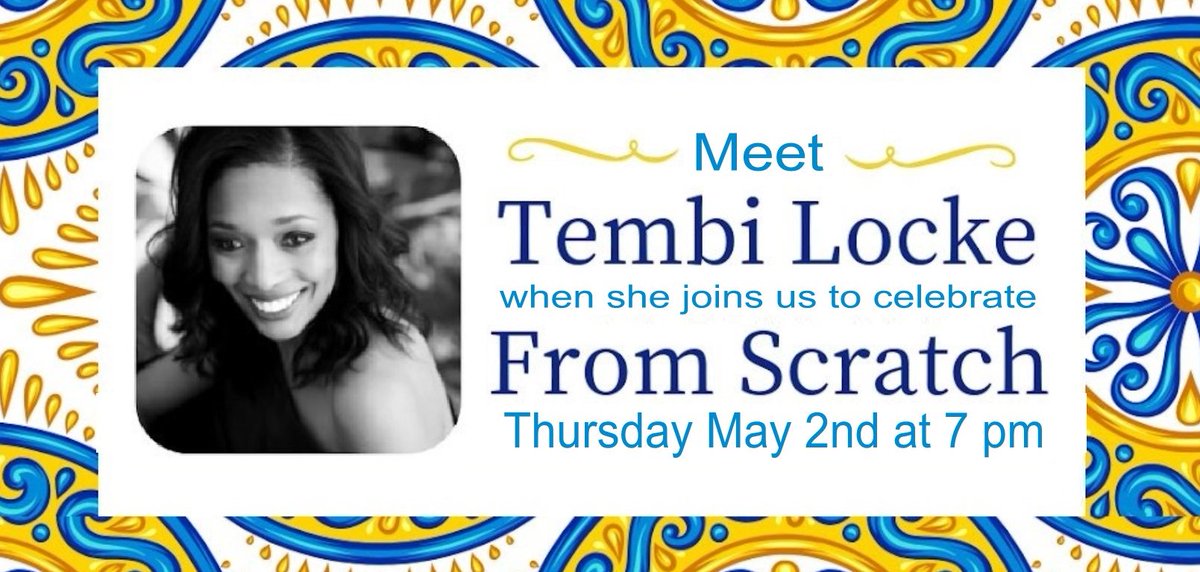 BNEventsGrove's tweet photo. JUST ANNOUNCED!!!!
Meet accomplished actor of television and film @TembiLocke Thursday, May 2nd at 7 pm when she joins us to celebrate "From Scratch: A Memoir of Love, Sicily, and Finding Home".
https://t.co/3dwAiX1Apc https://t.co/5EZ7HcZi1n