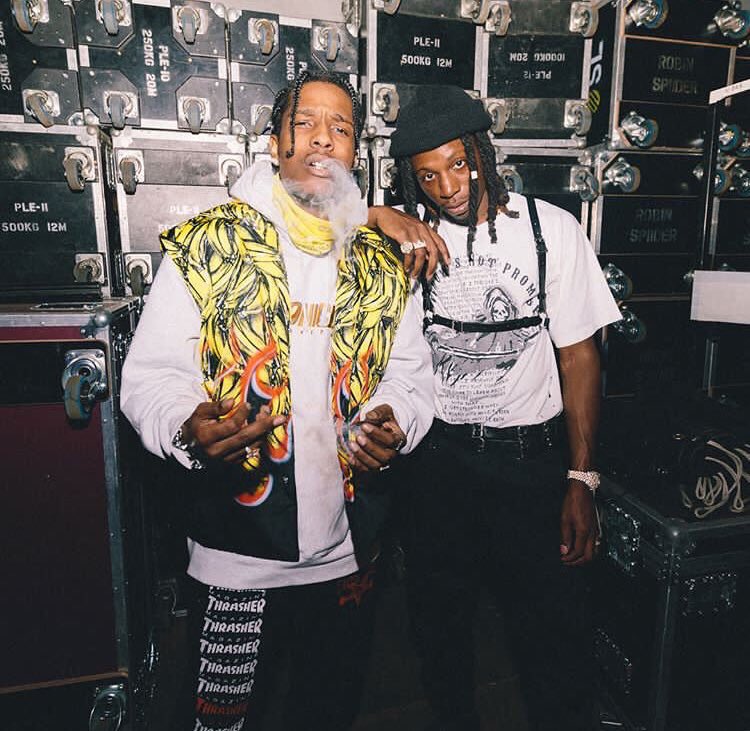 DailyRapFacts's tweet photo. ASAP Rocky &amp; Joey Badass have a new collab on the way 👀 https://t.co/9IYRoNvBym