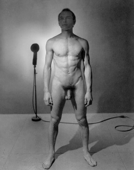 Nude pictures of Yul Brynner taken by American photographer George Platt Ly...