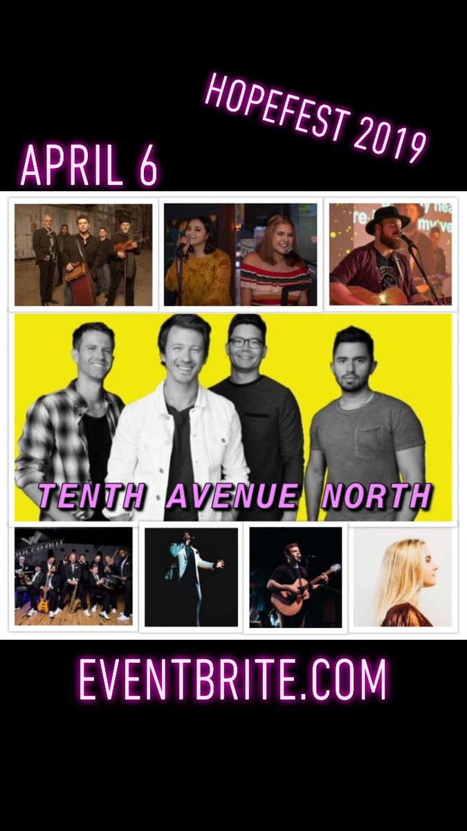 BrantStone2's tweet photo. hey everyone come out to HOPEFEST on april 6! sign up at https://t.co/JBeNpoFYXf!!! our headliner is @tenthavenorth &amp; our openers are @Joebrysonmusic @alyseyoungmusic @maddythib_ @annalantier @miamonteromusic @SouledOutLA @SteveRiley&amp;TheMamouPlayboys @stevenjoubert38 https://t.co/DiJWoQLjuZ