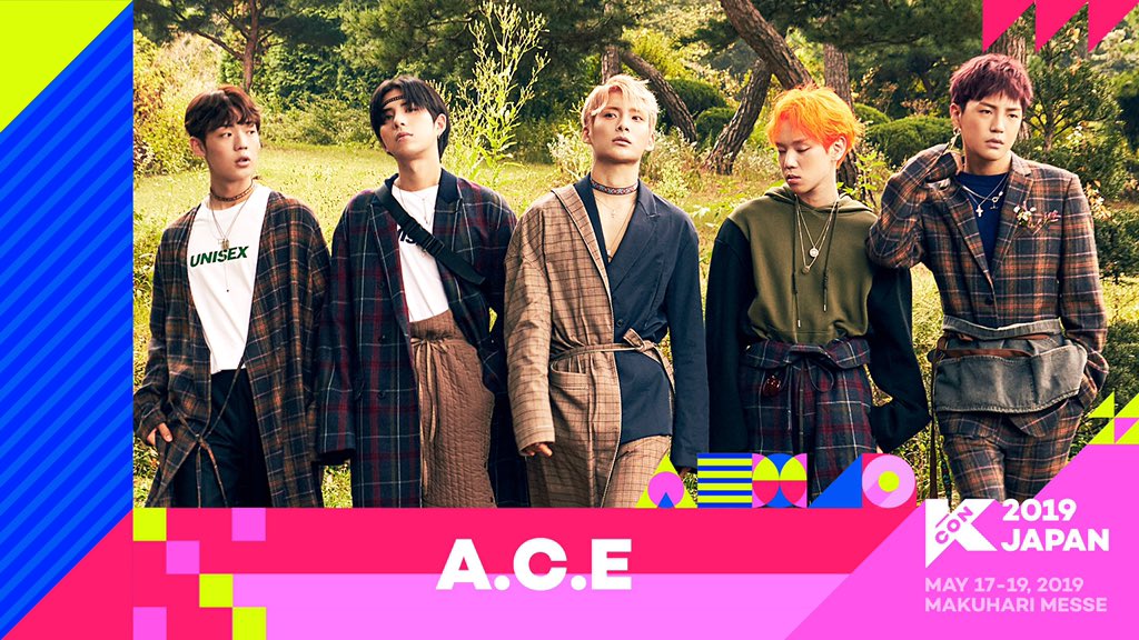 kconjapan's tweet photo. [#KCON2019JAPAN] 1st Convention Artist Line-up 
#KCONJAPAN コンベンションアーティスト一次ラインナップを発表！
#ACE #DCRUNCH #14U #MAP6 

詳細はこちら
▶https://t.co/pKiuDphWYE

▶コンサート／M&amp;Gチケット受付中 ~3/31 11:59 PM(JST)
▶https://t.co/fdsEahMlsp

#LETSKCON #KCON https://t.co/LHDCJpUlTW