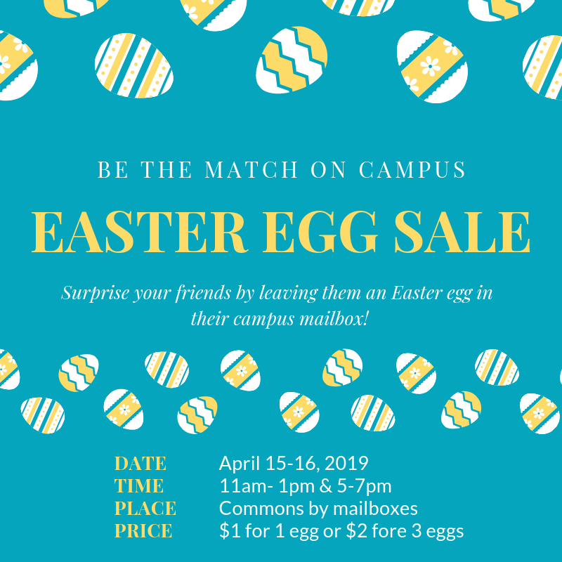 augieBTMOC's tweet photo. Surprise your friends with an Easter egg in their mailbox! Stop by to order your eggs on April 15th and 16th in the commons from 11am-1pm &amp; 5-7pm.

$1 for 1 egg or $2 for 3 eggs

We will only accept on campus mailbox numbers so make sure to look them up so you know what they are! https://t.co/cvHfG28cf6