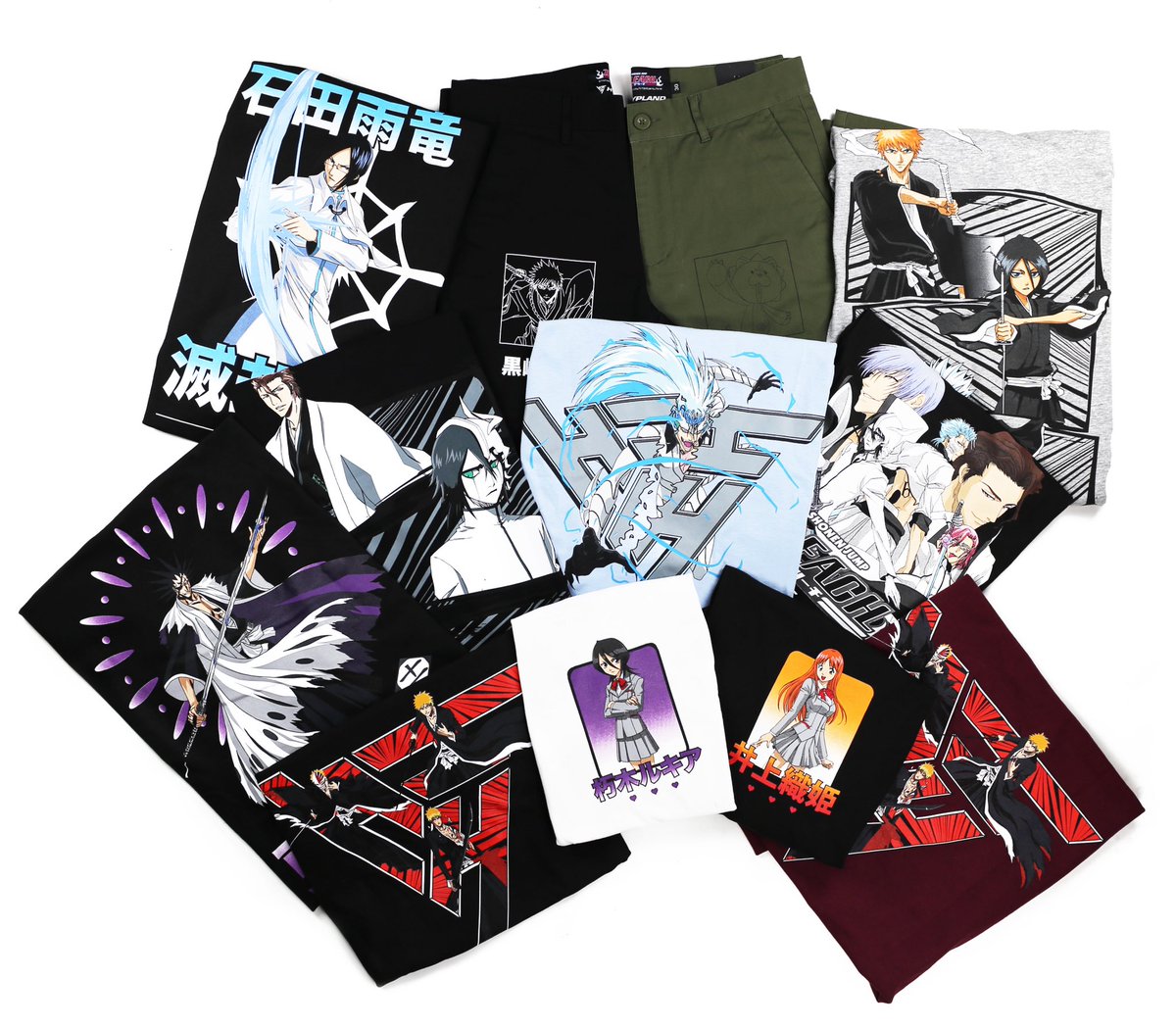 hypland's tweet photo. With the release of Bleach Part 2 on 3/30, we decided to GIVE AWAY a HUGE haul to 3 lucky people! ๐ฅ
All you have to do is:
1. Retweet this post
2. Like this post
3. Comment your shirt & pants size!
We will announce the three winners on Friday! GOOD LUCK! #foreverbleach https://t.co/lixfFTGldv