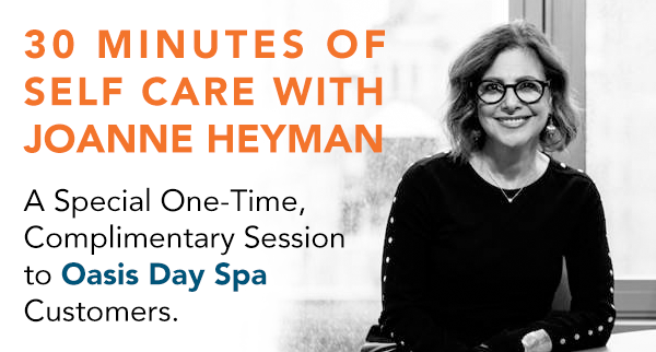 OasisNYC's tweet photo. .is offering a special one-time, complimentary session to Oasis Day Spa customers. This is a unique opportunity to spend 30 minutes exploring your dreams, fears, and challenges with time management or work/life integration - and take the first steps toward continued self-care. https://t.co/WfaecpFRAr
