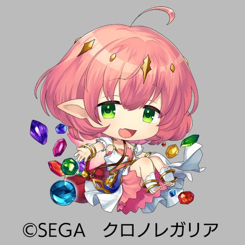 むつごろう 2月21日より稼働のsega様 クロノレガリア にて ナビキャラちゃん達のsdイラストを担当させていただいております 元のイラストは海鵜げそ先生 Umiu です 可愛い４人を描かせていただけ光栄です 表情差分も描かせていただいております