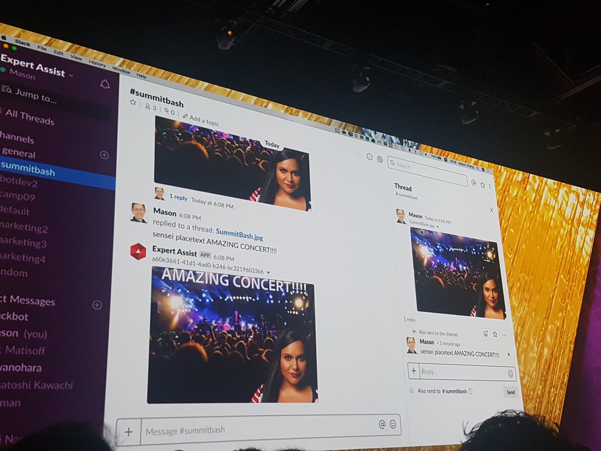 SandraVidal_5's tweet photo. #AdobeSummit Amazing concert!.. #summitbash #expertassist https://t.co/L1ADZIPeRl