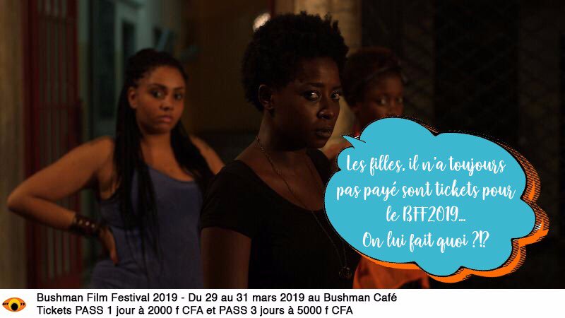 BushmanFilmFest's tweet photo. On vous attend nombreux au #BFF2019 - du 29 au 31 mars 2019 au #bushmancafe - #ticket en vente sur place - pass 1 jour à 2000 f cfa et pass 3 jours à 5000 f cfa #film #festival #conema #afrique #africa #digital https://t.co/2pbmRQZRo9