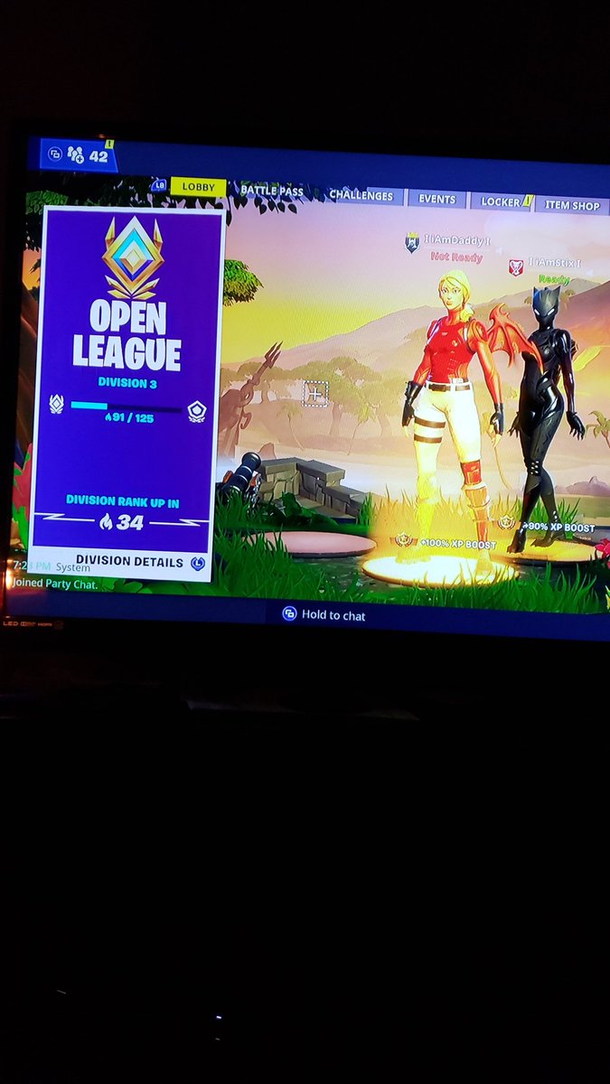 iAmDaddyTTV's tweet photo. Update: Me and @iAmStixx are at 91pts in 12 games https://t.co/vWUMzEGszf