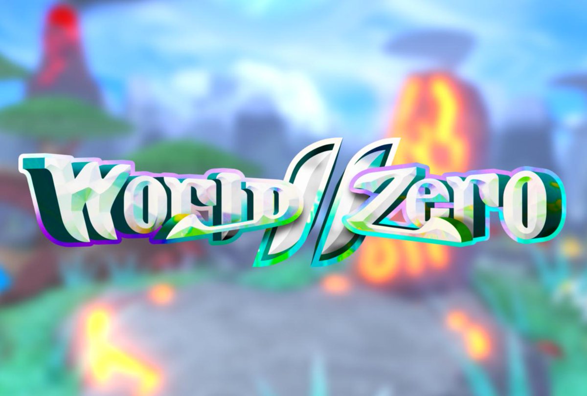 World Zero On Twitter Excited To Reveal The World Zero Logo We Re Really Close To Being Ready For Alpha Date Price More Info Very Soon Worldzero Roblox Robloxdev Https T Co Xv88xtsbr9 - roblox world // zero beta