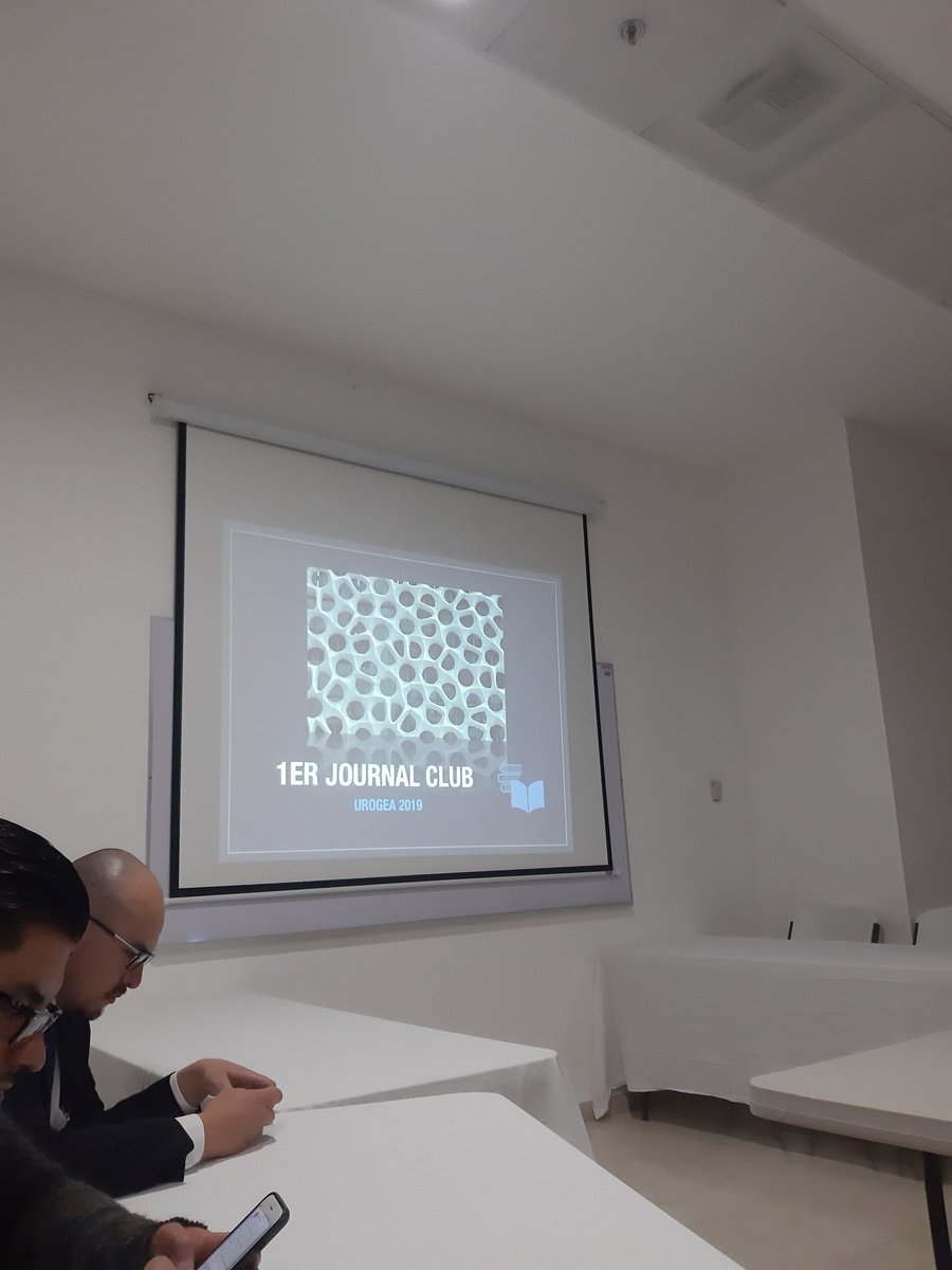 Listos para nuestto 1er journal club del año: tratamiento médico y quirúrgico de HPB #UroGea #UroRes