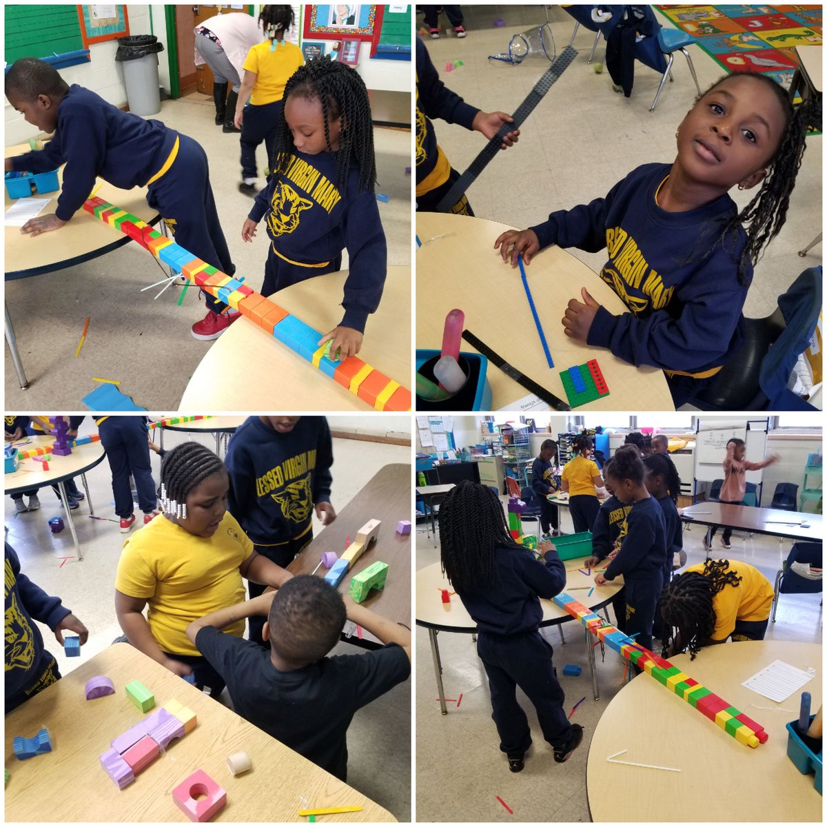 BVMSchoolDarby's tweet photo. Kindergarten created bridges to help their Billy Goats safely get across the water and keep the troll away!! @SrVirginiaBVM @AOPS_Schools @PerottiGina @aoptech https://t.co/rOH1ZgX8iN
