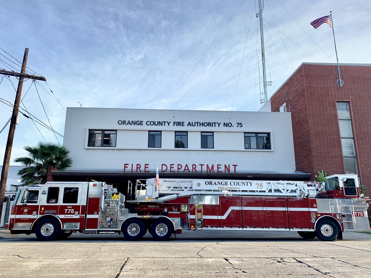 OCFA’s new state-of-the-art Fire Truck was placed in service at Fire Station 75 in downtown Santa Ana to help firefighters better serve the community.