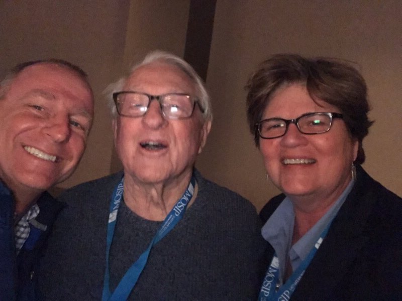 SusDowning's tweet photo. The generations meet and the future looks bright. #laduepride @LadueSchools @dljahnke  @JimWipke https://t.co/9smVa1qT8J