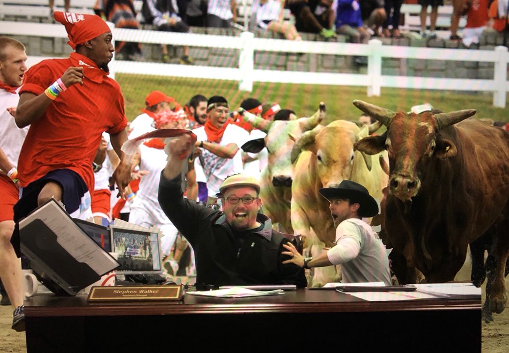 @swalker_rsms and I took a break from TN Ready test prep for a peaceful run. #RunWithTheBulls #SpringBreak