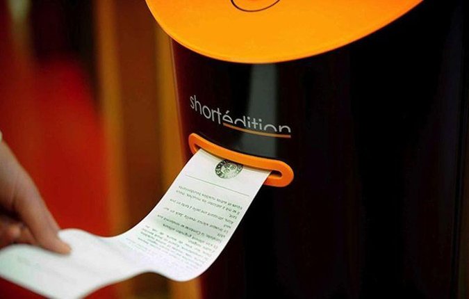 TacticsMag's tweet photo. A literature dispenser? Klépierre offers one at its Arcades shopping centre in France. Read about it here: https://t.co/aQT89qYpwA https://t.co/2Y27VtqOJ8