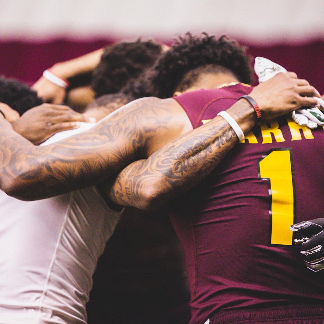 QueseSurrell's tweet photo. I’m just Blessed &amp; highly favored.
Arizona State Univ. Pro Day 2019 ✅ https://t.co/VpOcvx8cMs