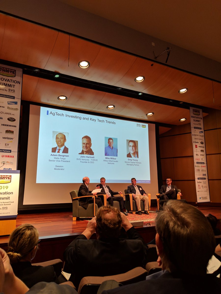 KHeidecorn's tweet photo. Great time with Dr. Paul Zorner the CEO of @LocusAg at the @THRIVEAgTech Innovation Summit today. Lots of great innovation going on in #agtech. #thrive2019 #biotech #locusag https://t.co/q26qhxRFB9