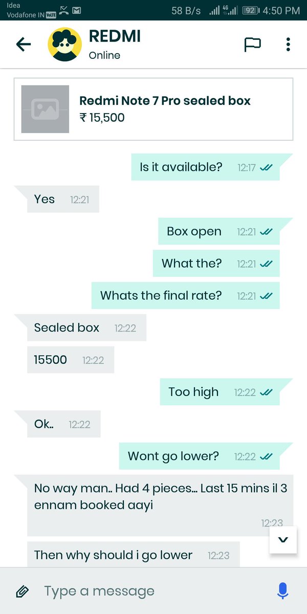 achuanand47's tweet photo. @IrshadMuntashir @manukumarjain @XiaomiIndia @RedmiIndia Hope u burn in hell..! #fakeflashsale @Flipkart #RedmiNote7Pro #frustrated #foolingindia https://t.co/OYkmNiMmui