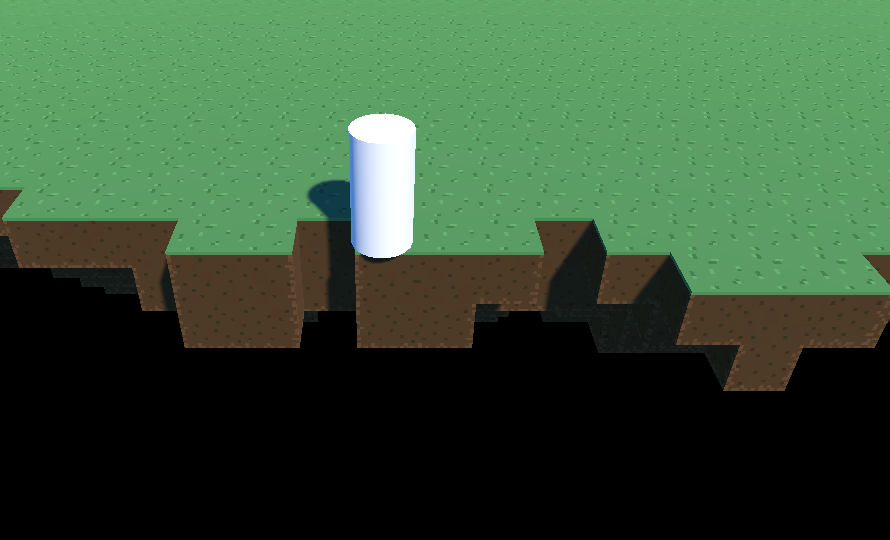 GameDevTravis's tweet image. Got dirt to fill in the under parts. Each piece is neighbor aware so they can be corners, straight edges, and juts. #gamedev #indiedev #voxel #unity3d