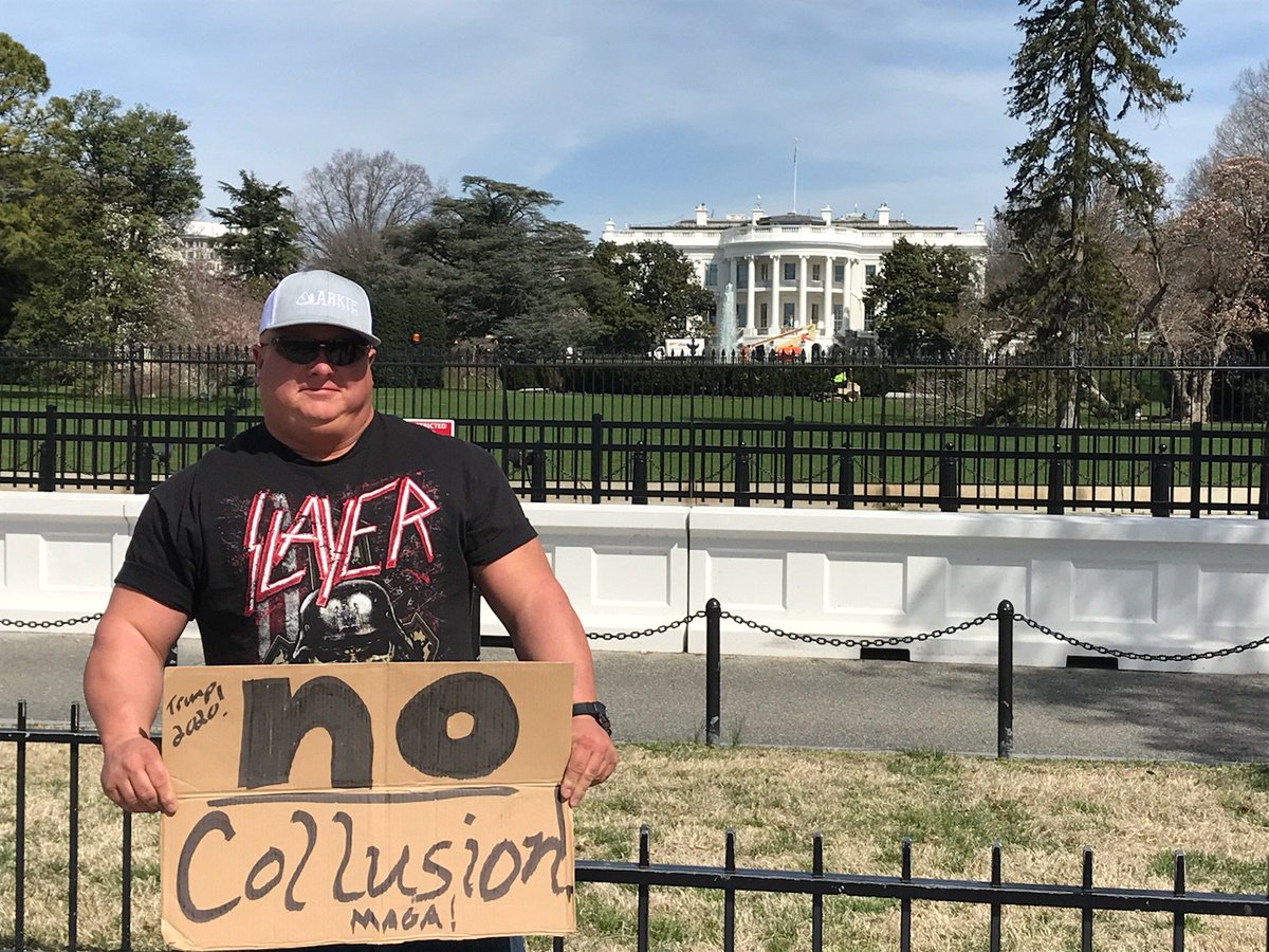 dacincidave's tweet photo. #NoCollusion 
@realDonaldTrump @DonaldJTrumpJr 
Was a great day in DC https://t.co/86OqLF3rHH