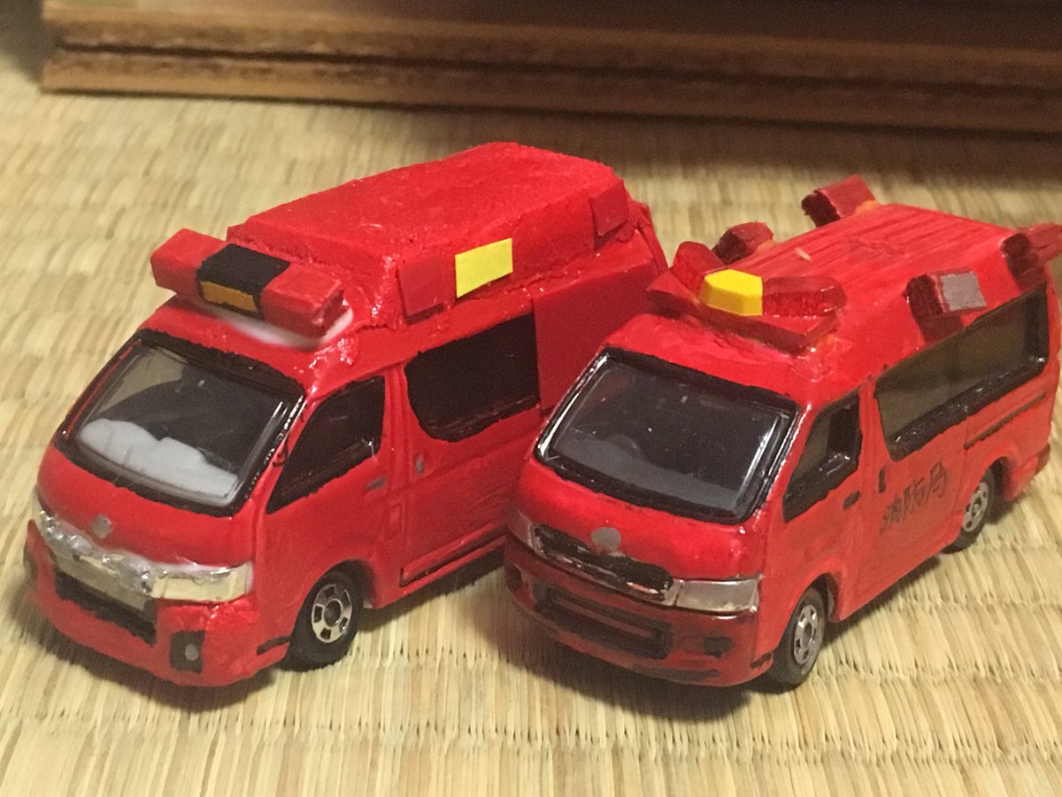 緑ヶ丘市消防局 #トミカ改造 ・第十方面本部指揮隊 指揮隊車