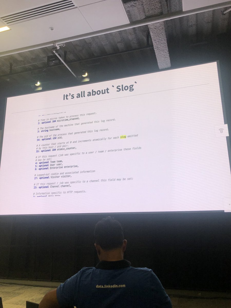 naashonomics's tweet photo. Slog is log in #slack #superchargedOLAP https://t.co/tenEK7Ift7