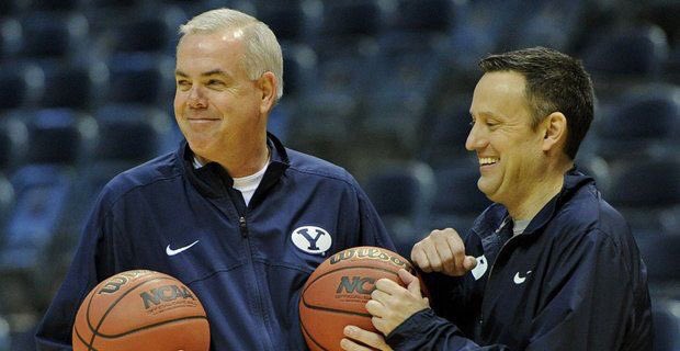 MartyWilson4's tweet photo. S/O to #DaveRose for an outstanding career as the head coach for @BYUbasketball and my buddy @tlacomb for all he did along side of him. #FirstClassGuys #Respect https://t.co/xukOGP0NTN
