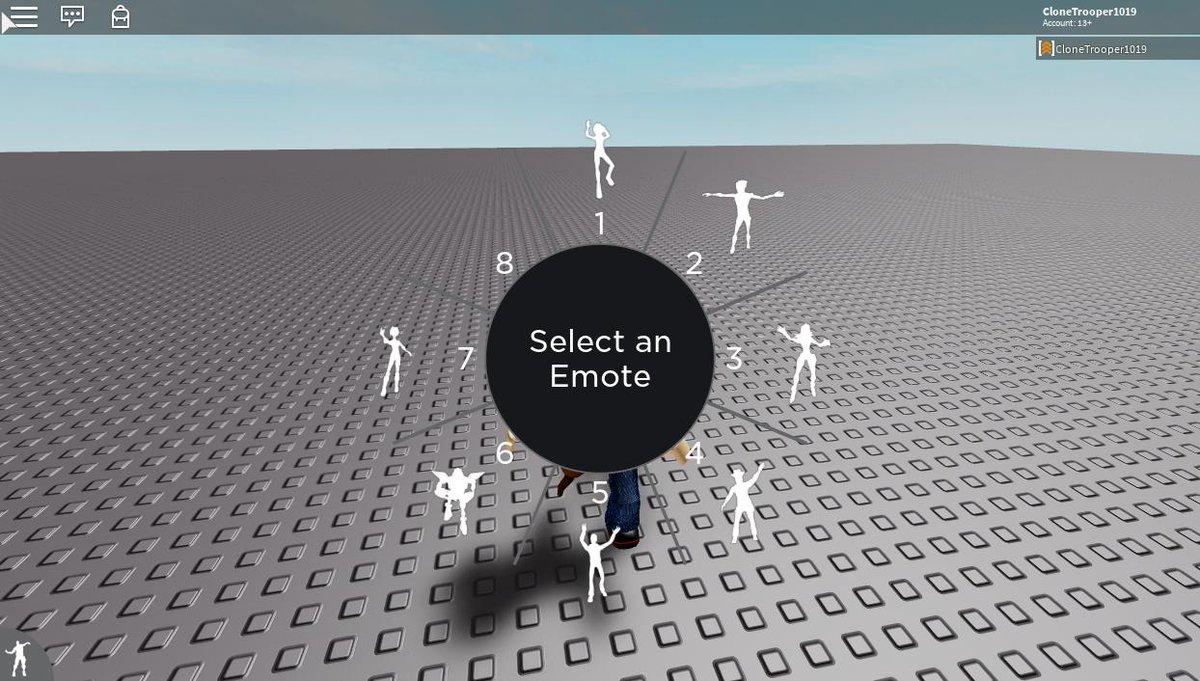Emote Wheel Added Back Roblox